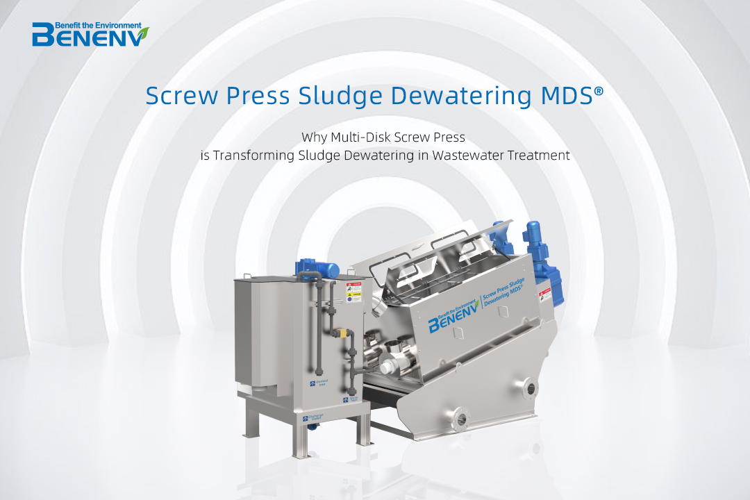 Laatste bedrijfsblogs Waarom de Multi-Disk Schroefpers de Ontwatering van Sludge in Afvalwaterzuivering Transformeert