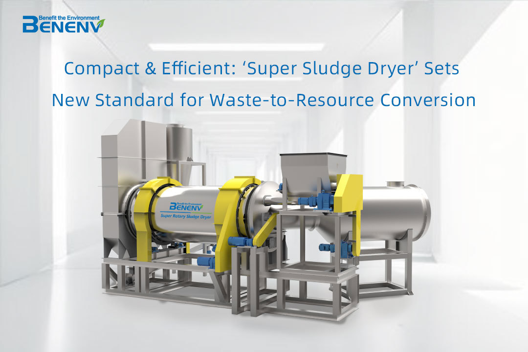 Laatste bedrijfsblogs Compact & Efficiënt: 'Super Sludge Dryer' Zet Nieuwe Standaard voor Afval-naar-Grondstof Conversie