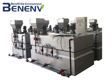 Polymeervoorbereiding Automatische Chemische het Doseren Systeemwaterzuiveringsinstallatie