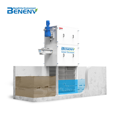 kopen Inlaat Mechanische bar scherm Afvalwater Groot doorstromingssnelheid Hoog opvangpercentage online manufacture