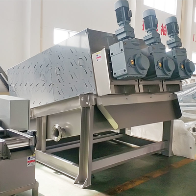 kopen Van de de Machine Multiplaat van het modderdehydratatietoestel de Schroefpers voor Geactiveerde Modderbehandeling online manufacture