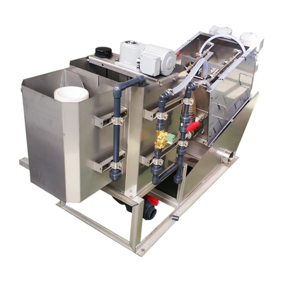 Multi van de de Filterpers van de Schijfschroef de Modder Ontwaterende Machine voor Waterzuiveringsinstallatie