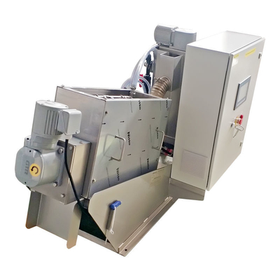 Mobiele de Schroefpers van de Modder Ontwaterende Machine voor Behandelings van afvalwaterinstallatie