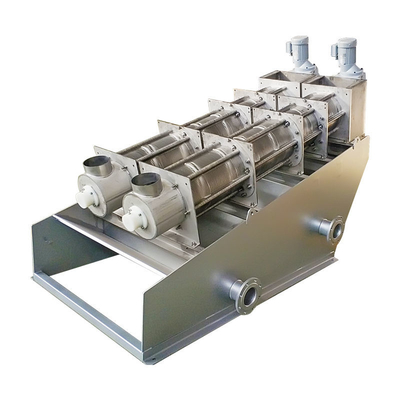 Van de de Persmodder van de de industrieschroef de Ontwaterende Machine voor Drukbehandeling van afvalwater
