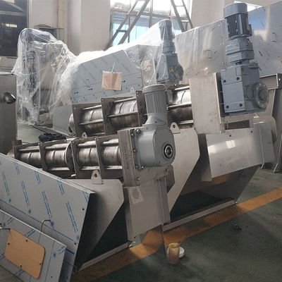 Van de de Modderpers van het dehydratatietoestelafvalwater de Machine 1t/H Met geringe geluidssterkte