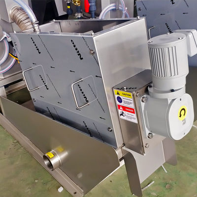 Het industriële de Behandelingsfaciliteit van de Schroefmodder Automatische Ontwateren voor Gemeentelijk