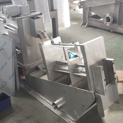 Van de de Modder Ontwaterende Eenheid van de schroefpers de Behandelingsmachine en Verwijdering