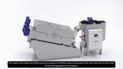 Schroefpers voor het ontwateren van slib MDS®